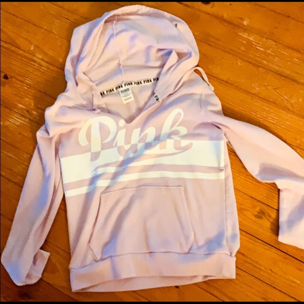 Pink hoodie sz m
